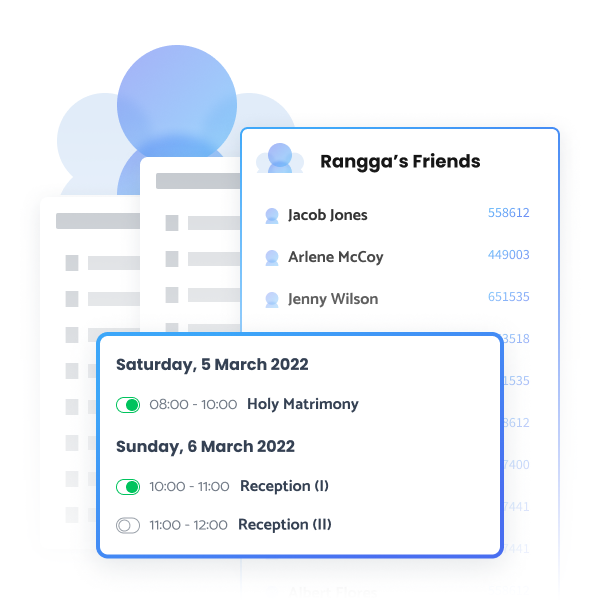 Manage Groups & Sessions