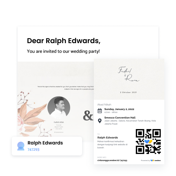 Personalized Invitations