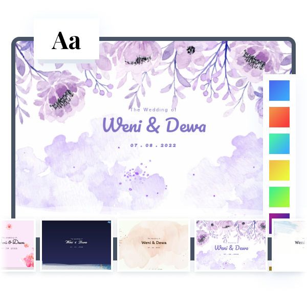 Various Choice of Themes